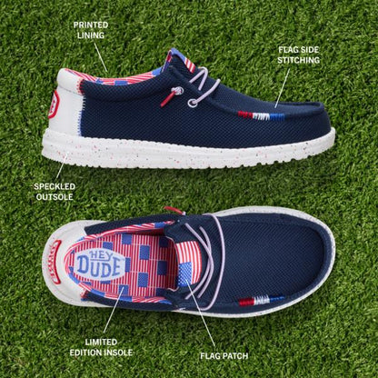 HEYDUDE Wally USA Shoes
